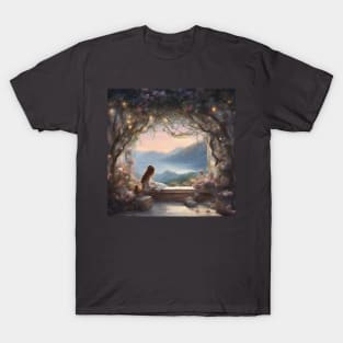 flower landscape T-Shirt